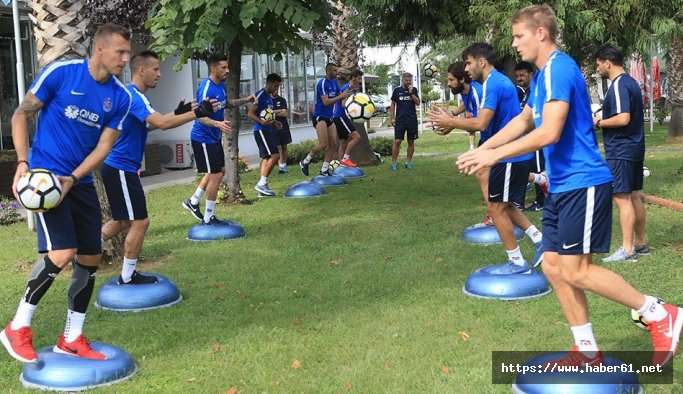 Trabzonspor denge çalıştı