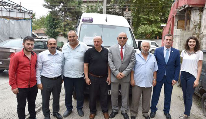 Yomra'da ayın şoförüne ödül