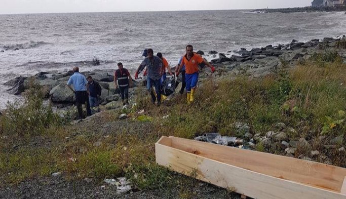 Rize'de deniz kıyısında ceset bulundu!