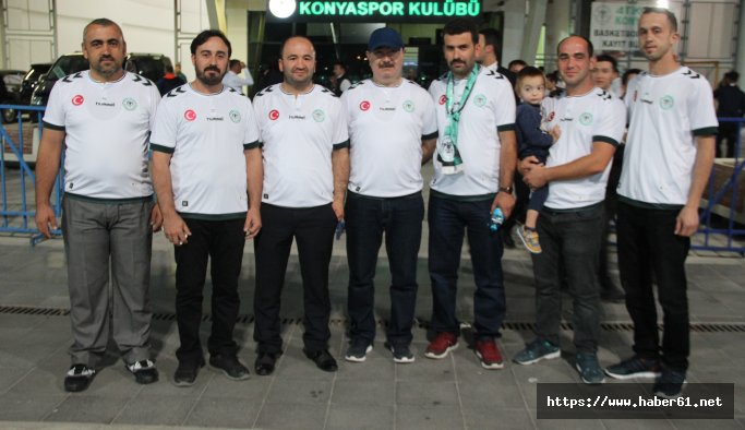 O madenciler Konyaspor maçındaydı