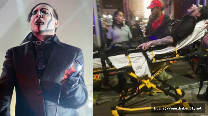 Ünlü sanatçının üzerine sahne dekoru düştü!