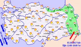 Trabzon'da hava nasıl olacak? 03.10.2017