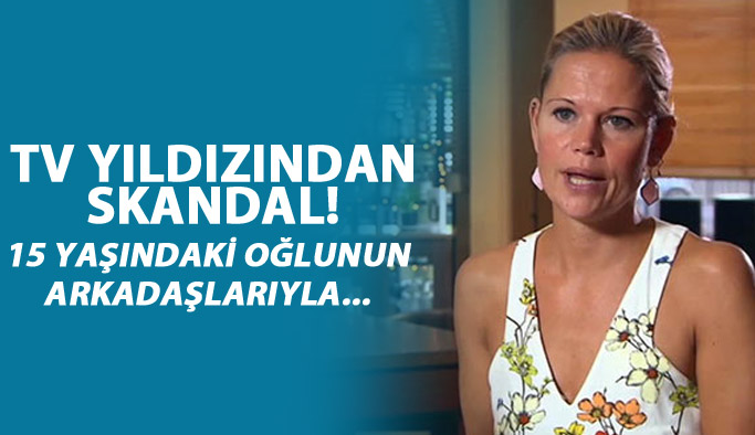 TV yıldızından skandal