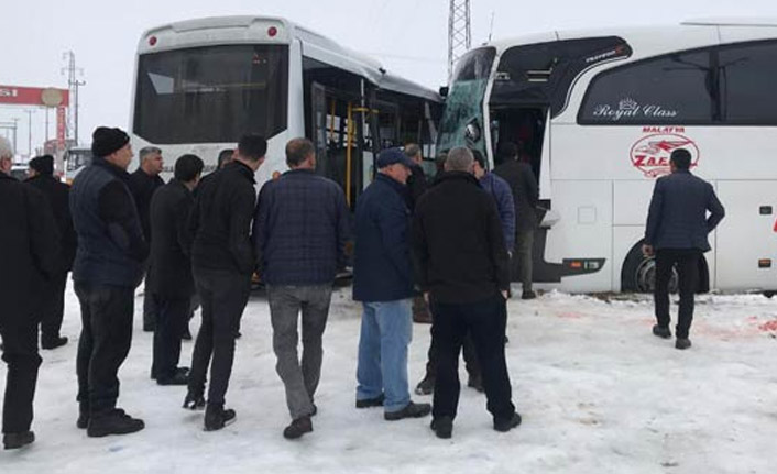 Malatya'da feci kaza!
