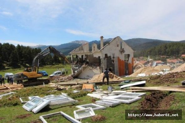 CHP’'den yayla evlerinin yıkımına tepki