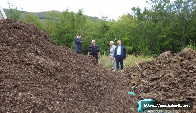 Solucanlar, fındık zuruflarını gübreye çeviriyor