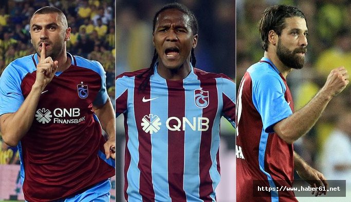 Trabzonspor'da bu oyuncular 13 takıma bedel
