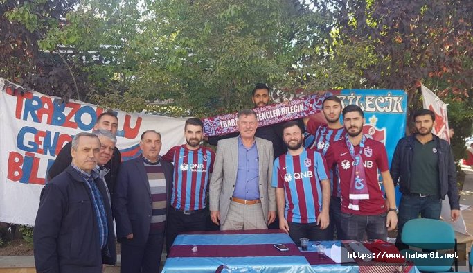 Trabzonspor taraftarı Bilecik'te