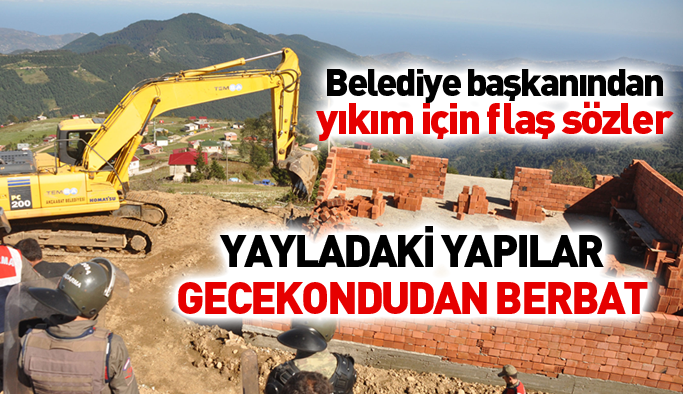 Başkan'dan kaçak yapı çıkışı: Gecekondudan berbat