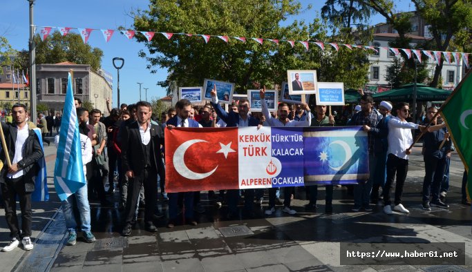 Trabzon'da Kerkük yürüyüşü