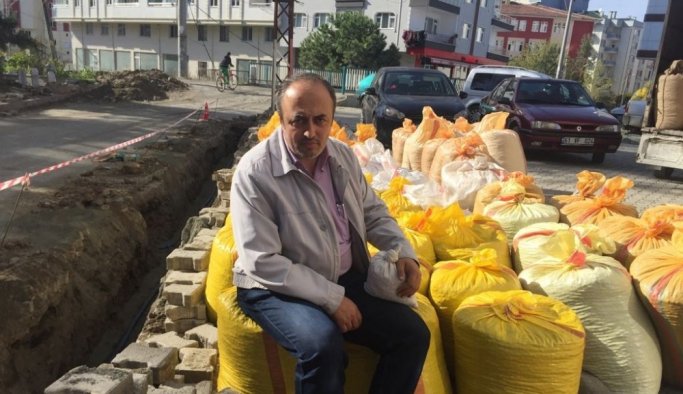 1.5 Ton fındığı TMO'ye vermeye gitti ama...