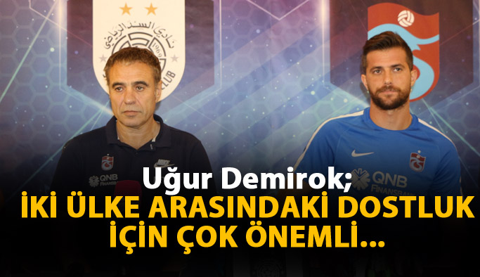 Demirok: “Türk futbolcusu için de Katar değişik bir kapı”