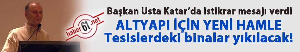 Muharrem Usta'dan Katar'da istikrar mesajı