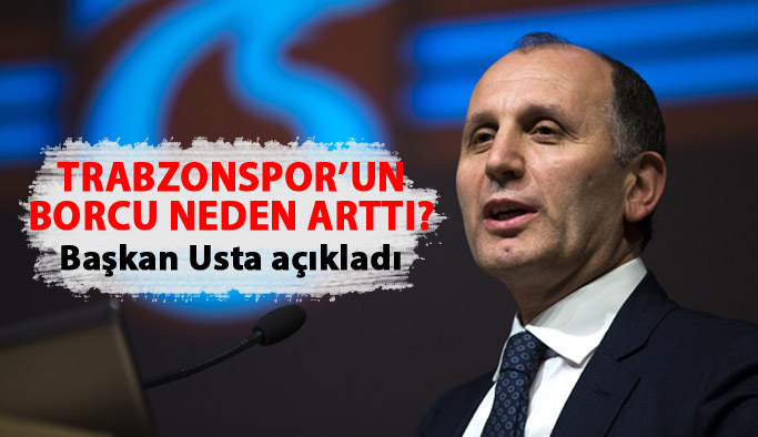 Trabzonspor'un borcu nasıl yükseldi? Başkan açıkladı