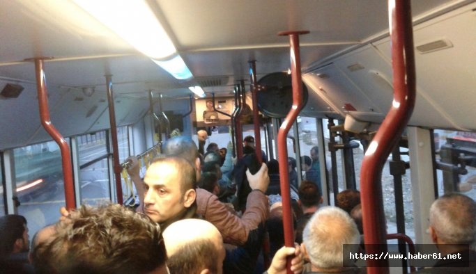 Vatandaşın Belediye otobüsü isyanı "Balık istifi mi koyun gibi mi...?"