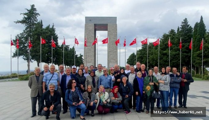 Trabzonlu emeklilerden Çanakkale gezisi