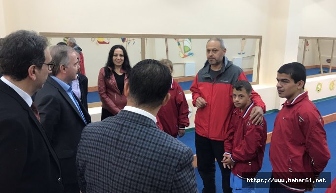 Özel sporcular için Sürmene'de özel kompleks yapıldı