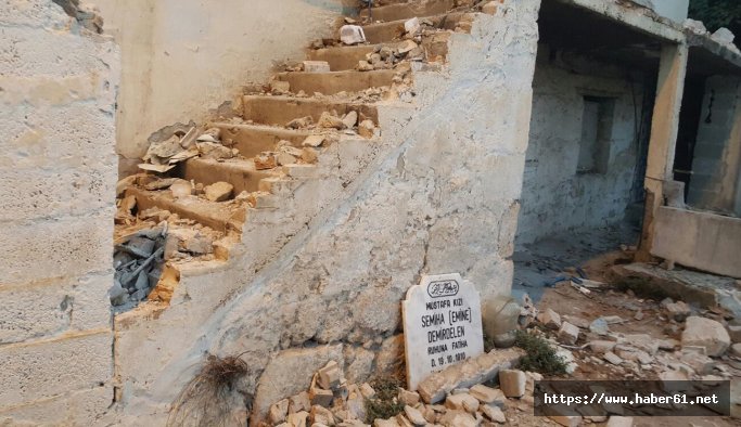 Yaptırdığı mezar taşı ölümünden sonra evinden çıktı 