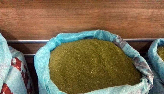 Hakkari’de 168 kilo toz esrar ele geçirildi