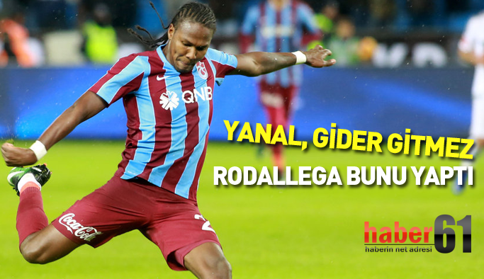 Yanal gitti, Rodallega paylaşım yaptı