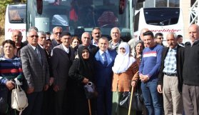 Şehit aileleri Karadeniz turuna çıktı