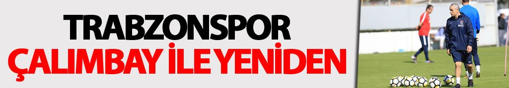 Trabzonspor yeniden lige tutunmak istiyor