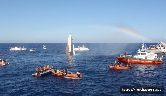 KKTC'de dalış turizmi için gemi batırıldı 