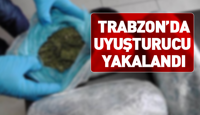Trabzon'da uyuşturucu ele geçirildi