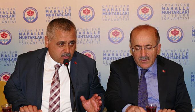 Trabzon Muhtarlarla masaya yatırıldı