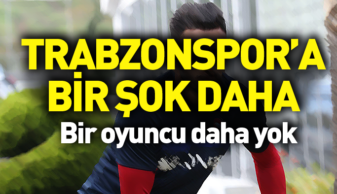 Trabzonspor dökülüyor! Bir oyuncu daha cezalı duruma düştü!