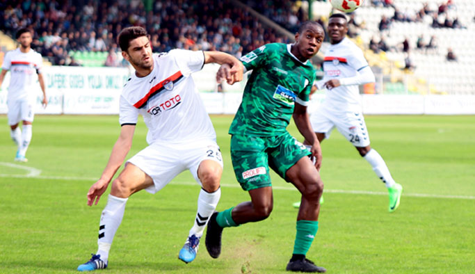 Giresunspor mağlup oldu