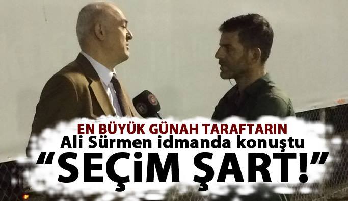 Ali Sürmen: En büyük günah Trabzonspor taraftarının