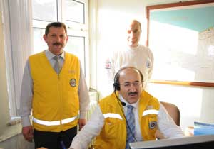 112 Acil Servisi yönetti