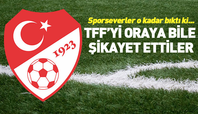 Şeref Malkoç: TFF'den çok şikayet alıyoruz