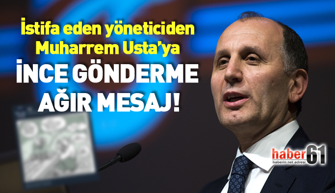 İstifa eden yöneticiden Muharrem Usta'ya 'Yalancısın' göndermesi