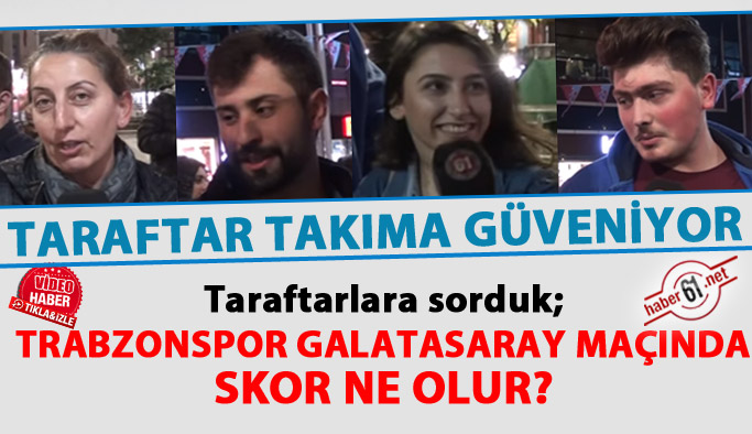Trabzonspor Galatasaray maçı ne olur? Taraftar yanıtladı