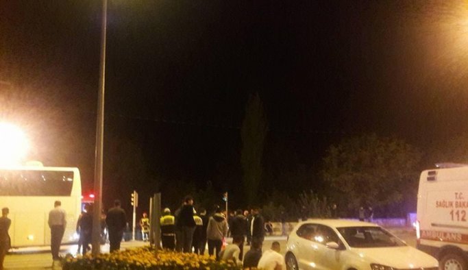 Otobüsün çarptığı 14 yaşındaki genç öldü