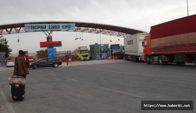 Öncüpınar Sınır Kapısı yeniden açıldı