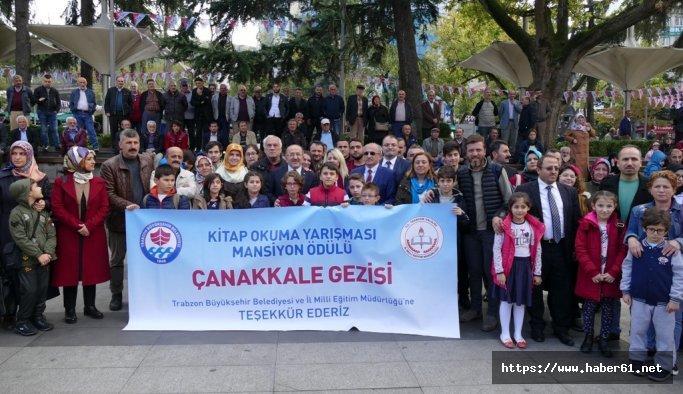 Çok kitap okuyan öğrenciler Çanakkale Gezisi ile ödüllendirildi