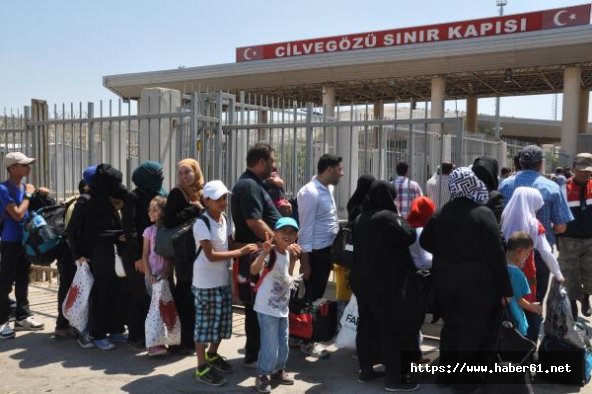 Suriyeliler dönmemek üzere gidiyor