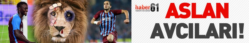Trabzonspor'un aslan avcıları!
