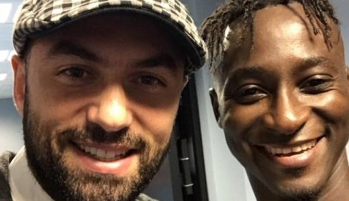 Burak'tan maç sonunda mesaj