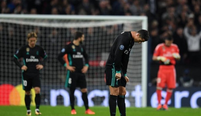 Real Madrid’e Tottenham şoku