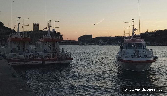 Batan geminin mürettebatı denizde aranıyor