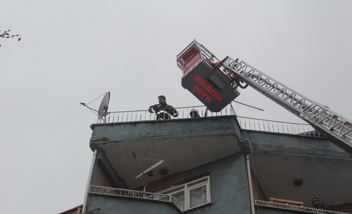 Elazığ'da korkutan yangın!
