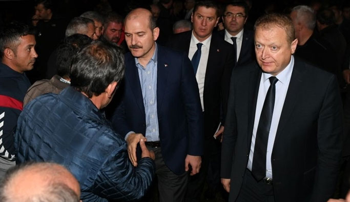 Bakan Süleyman Soylu'dan şehit ailesine ziyaret