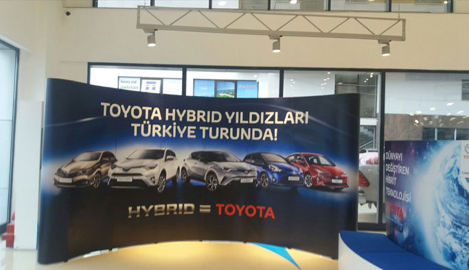 Toyota Hybrıd Yıldızları Trabzon’da