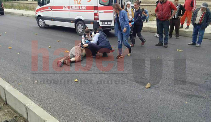 Karşıdan karşıya geçerken canından oldu