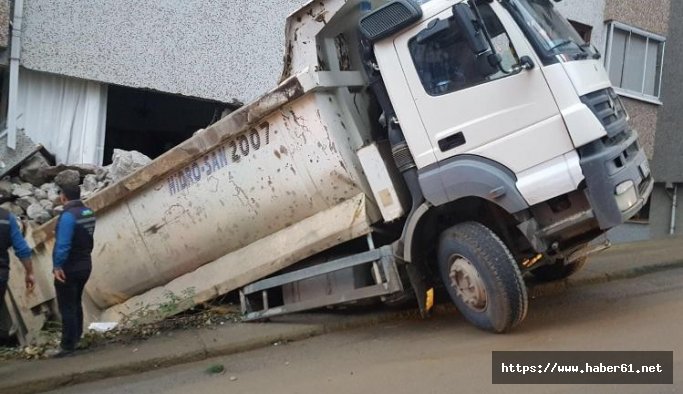 Trabzon'da ecele 36 saniyelik çalım