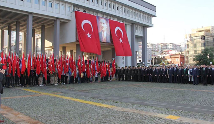 Giresun'da Atatürk anıldı